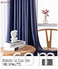 Love Luxury Closen Look Surtain 100 ٪ Polyester Plain Curtain Startains Gray Business Stertains